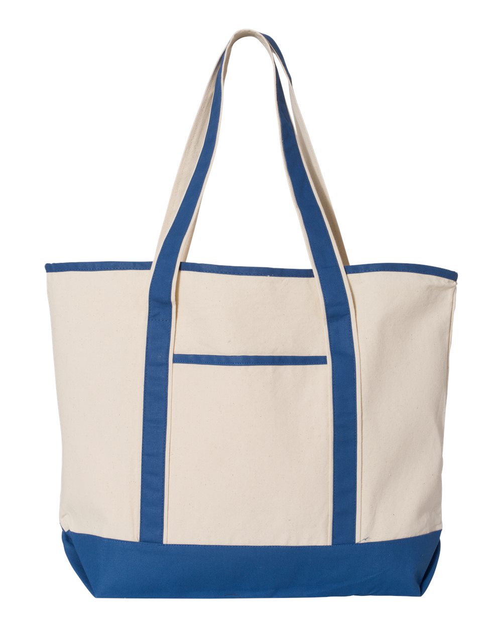 LARGE PRINTED CANVAS TOTE