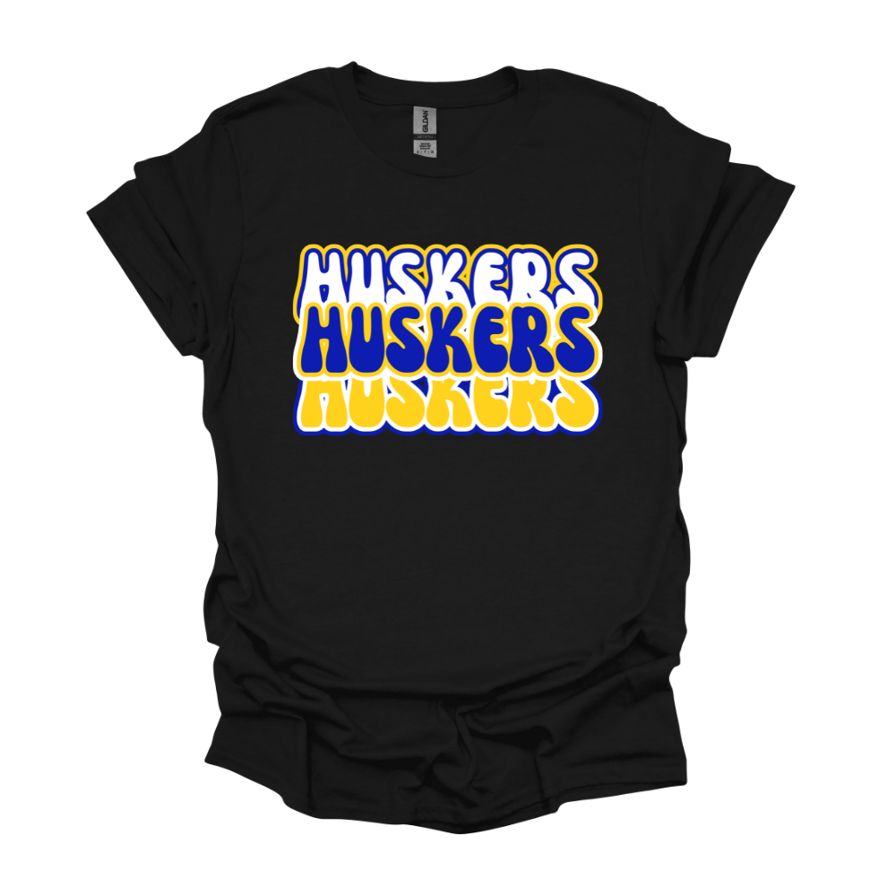 RETRO HUSKERS TEE