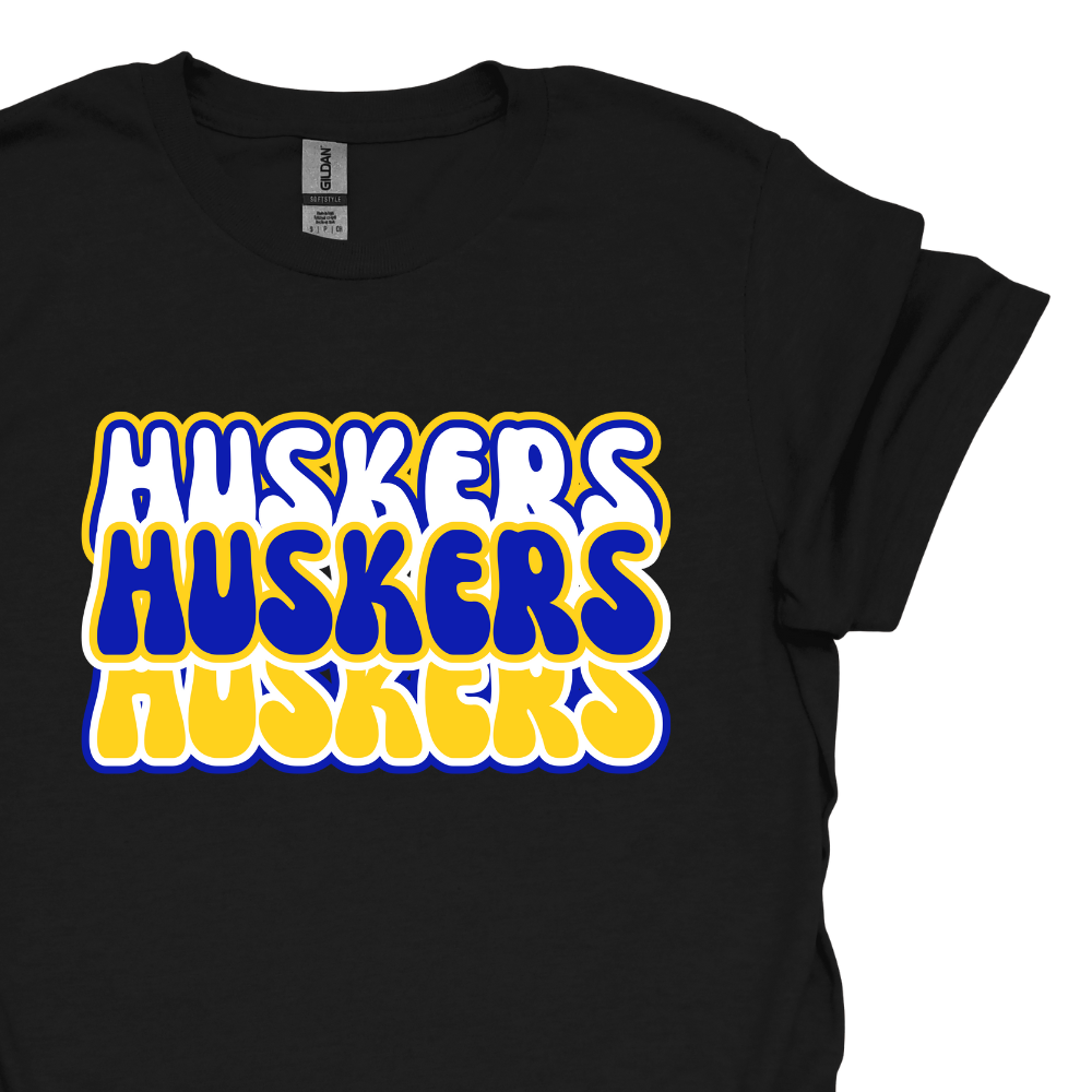 RETRO HUSKERS TEE