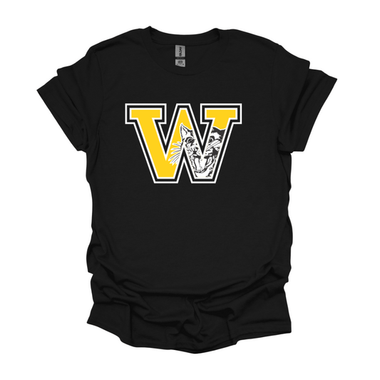 W FOR WILDCATS TEE