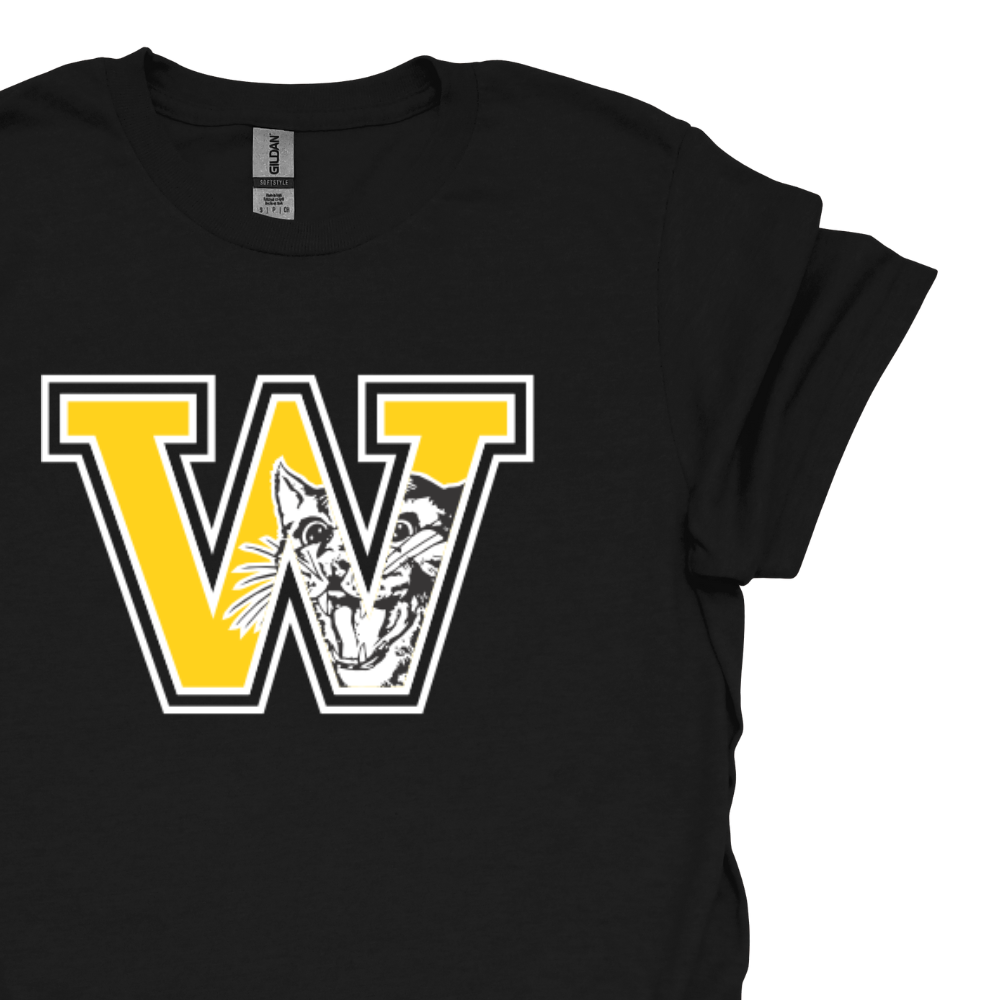 W FOR WILDCATS TEE