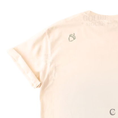 CIRCLE LOGO TEE | CREAM