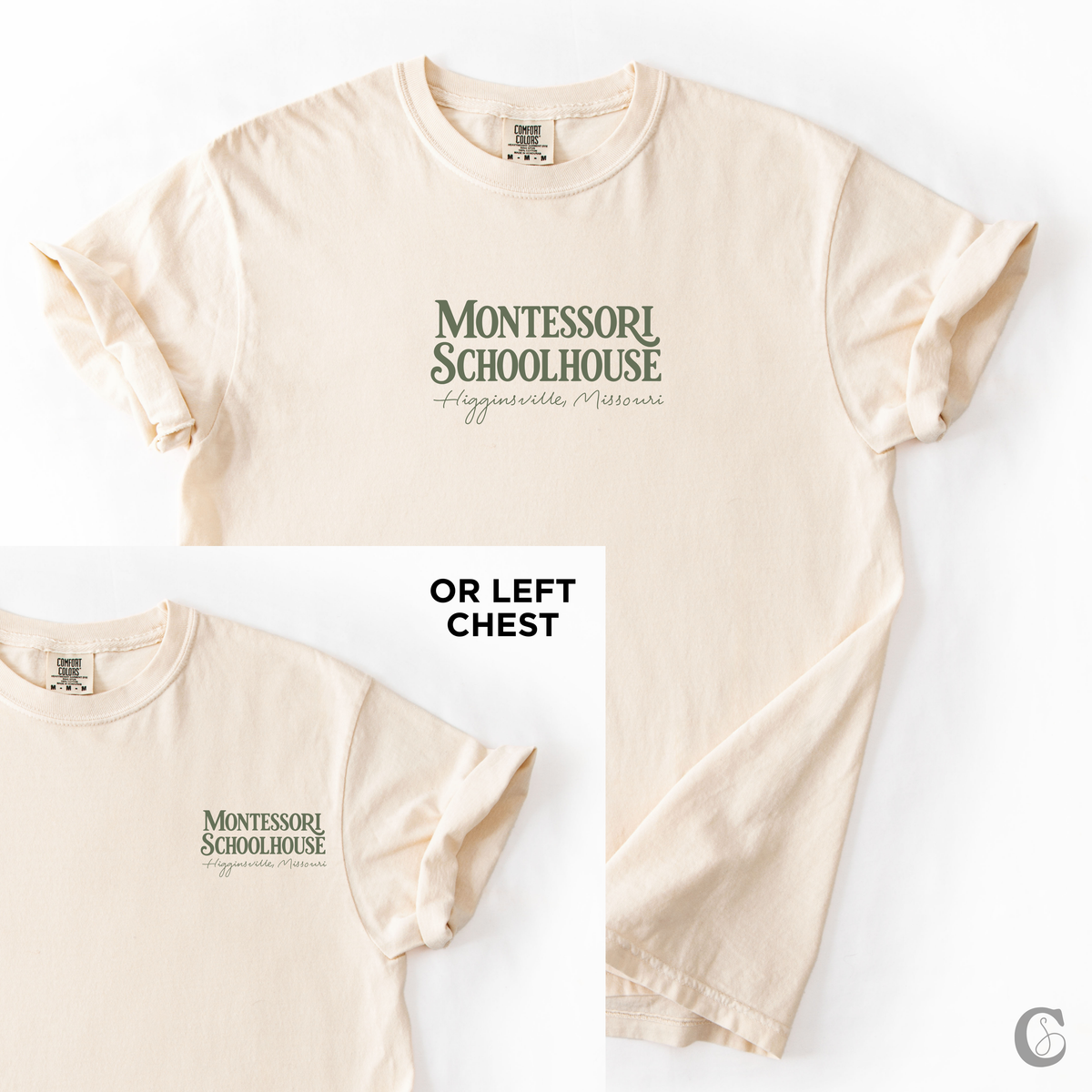 MONTESSORI CLASSIC TEE | CREAM