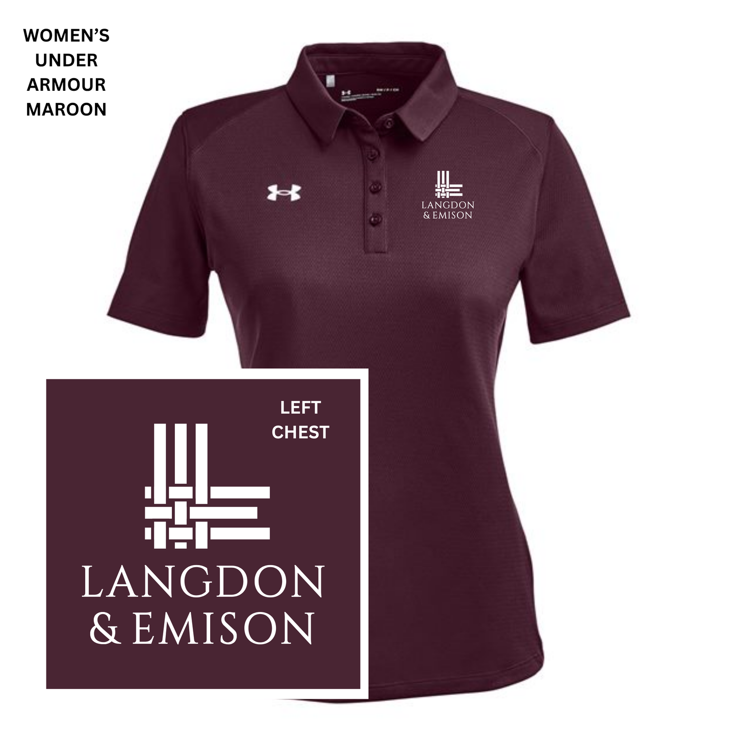 LEFT CHEST LOGO WOMEN'S POLO | UNDER ARMOUR