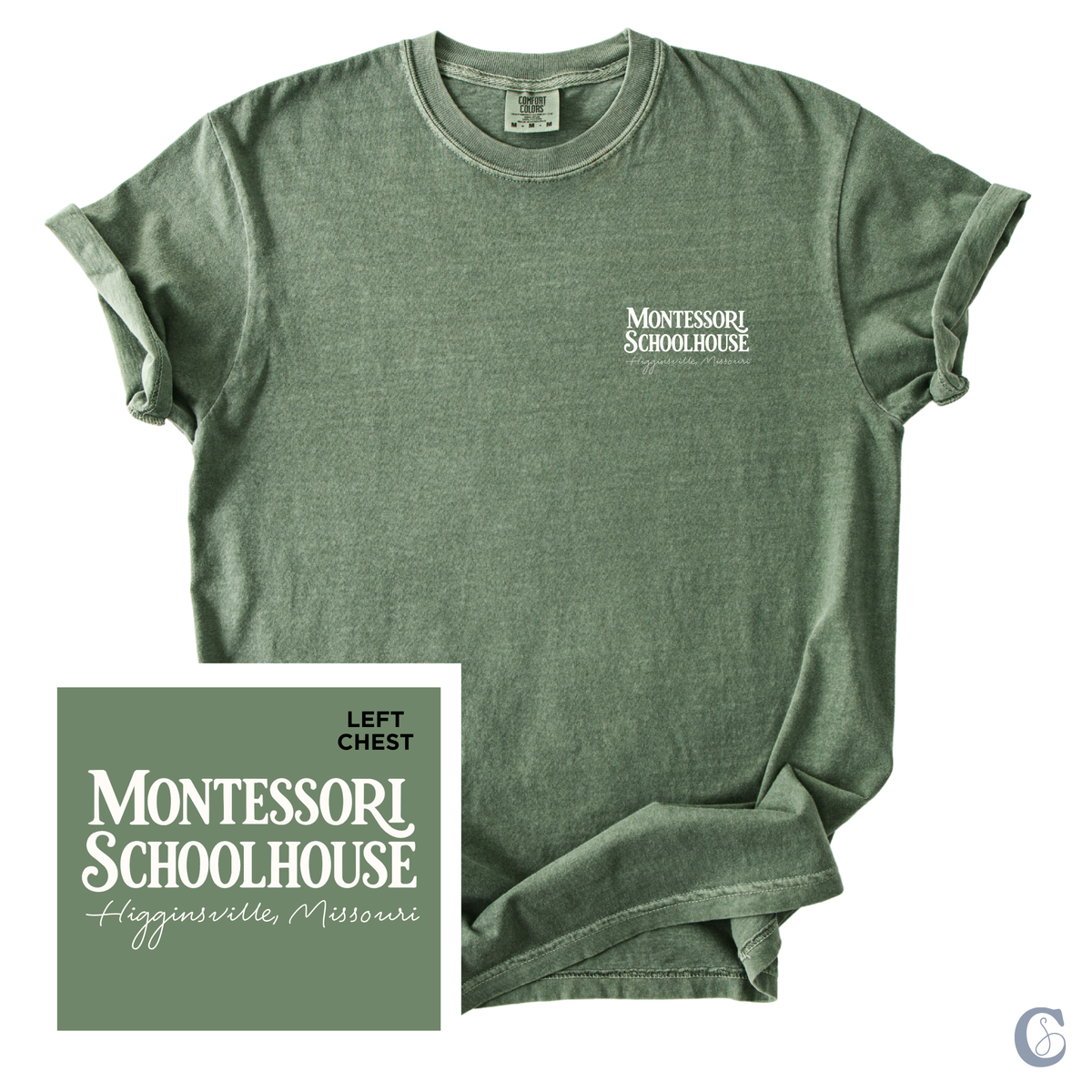 MONTESSORI CLASSIC LC TEE | MOSS