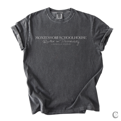 ROOTED IN POSSIBILITY TEE | GRAY WASH