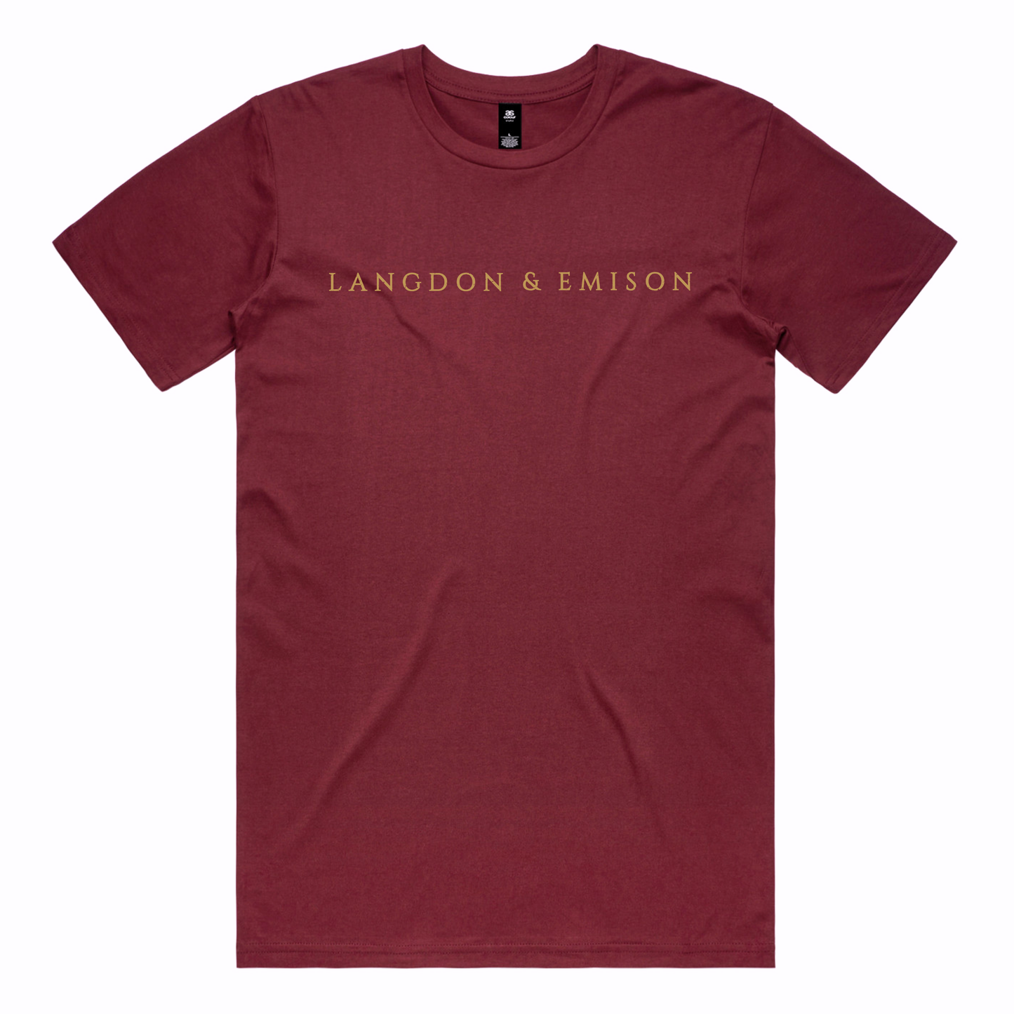 SIGNATURE BASIC TEE | MAROON