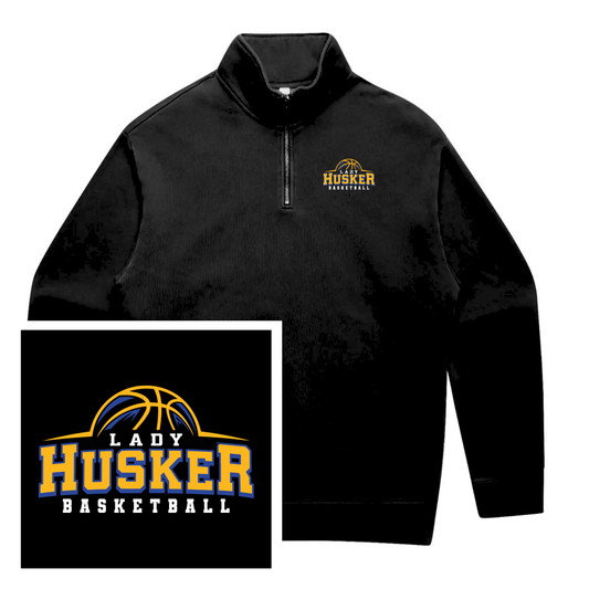 CLASSIC BLACK QUARTER ZIP