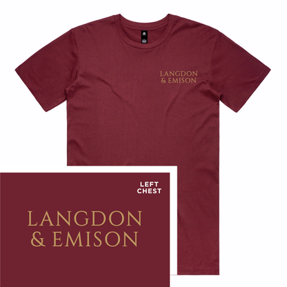 INTEGRITY BASIC TEE | MAROON