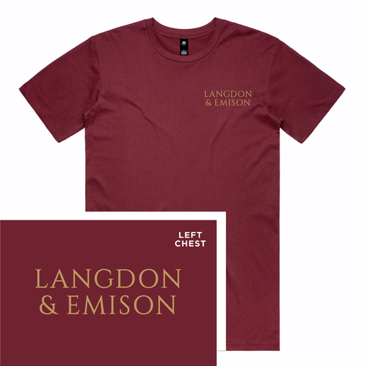INTEGRITY BASIC TEE | MAROON