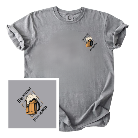 HIGGTOBERFEST 2 SIDED TEE | GREY