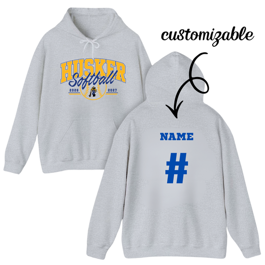 CLASSIC GREY HOODIE | CUSTOMIZABLE