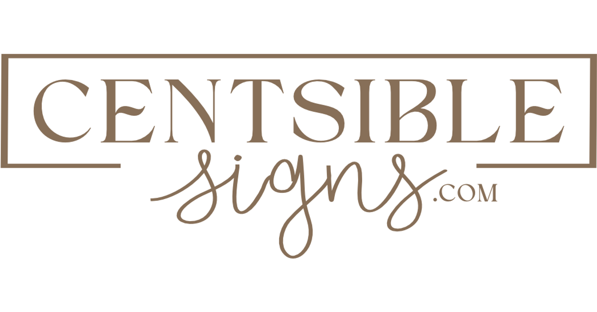 Products – Centsible Signs