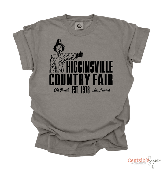 HIGG COUNTRY FAIR TEE | GREY
