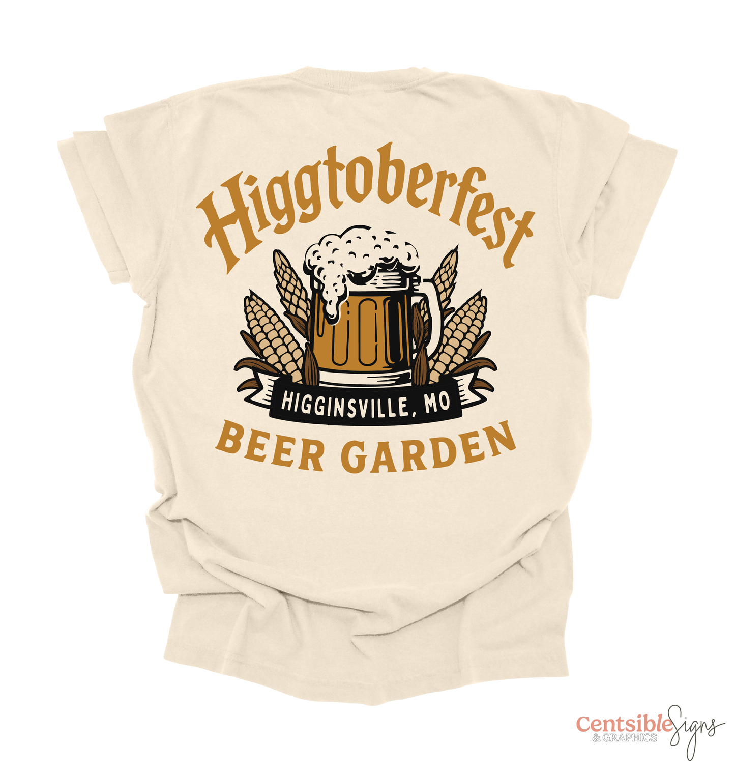 HIGGTOBERFEST 2 SIDED TEE | IVORY