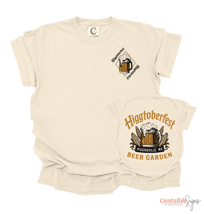 HIGGTOBERFEST 2 SIDED TEE | IVORY