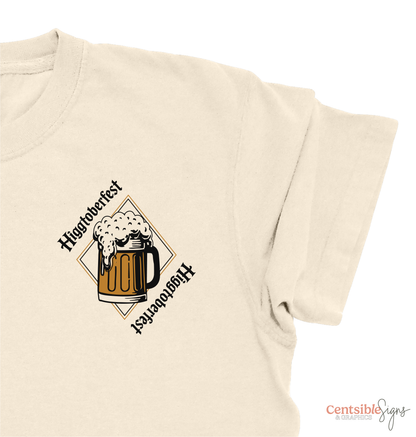 HIGGTOBERFEST 2 SIDED TEE | IVORY