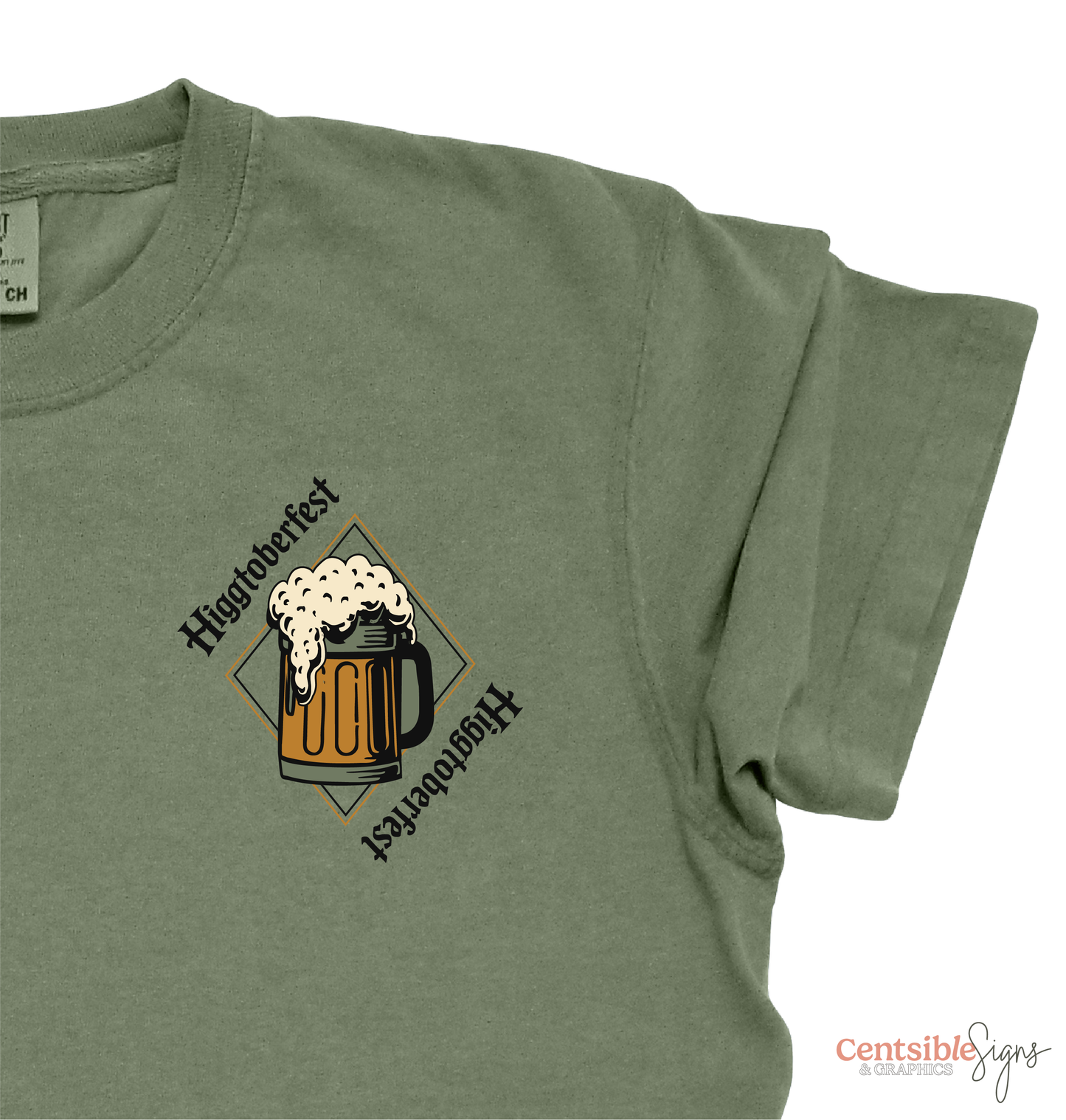 HIGGTOBERFEST 2 SIDED TEE | MOSS