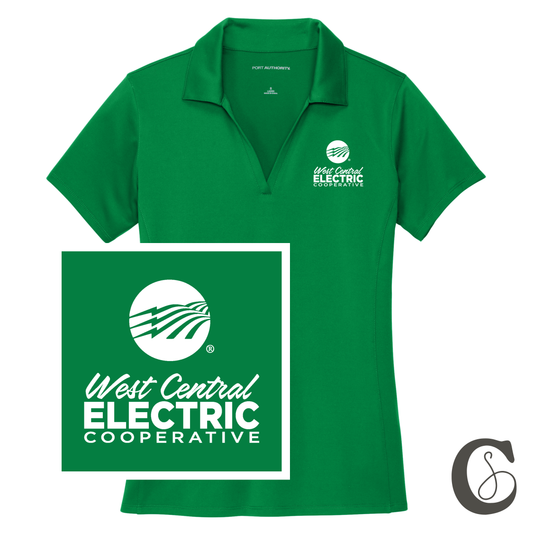 STACKED LOGO POLO | WOMENS