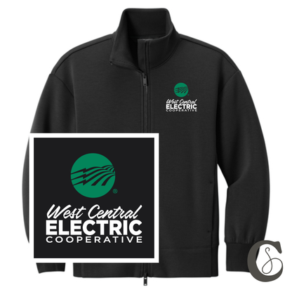 STACKED LOGO ZIP | WOMENS