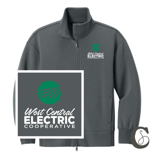 STACKED LOGO ZIP | WOMENS